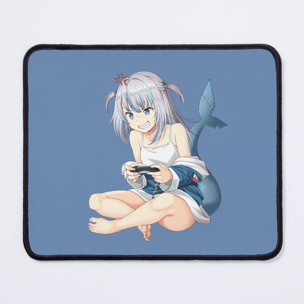 Item preview, Gawr Gura - Afternoon Video Gamer designed and sold by HaremuGacha.