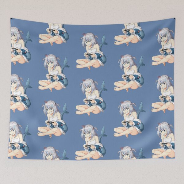 Item preview, Gawr Gura - Afternoon Video Gamer designed and sold by HaremuGacha.