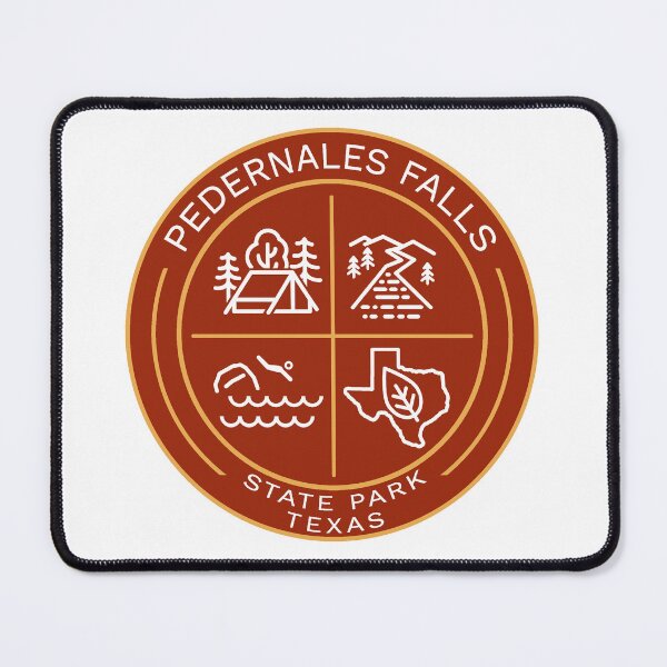 Item preview, Pedernales Falls State Park Heraldic Logo designed and sold by VanyaKar.