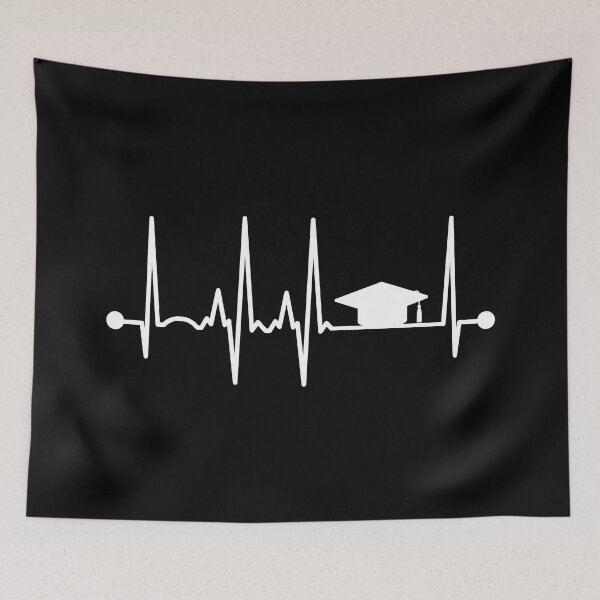 Item preview, Graduation Heartbeat designed and sold by teesaurus.