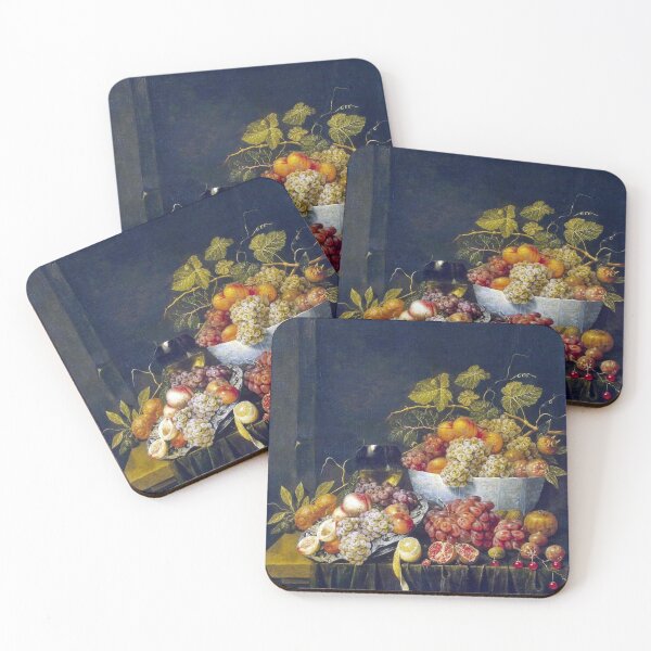 Item preview, Still-Life with Grapes - 1640s - Adriaen van Utrecht designed and sold by CaritasDomesticus.