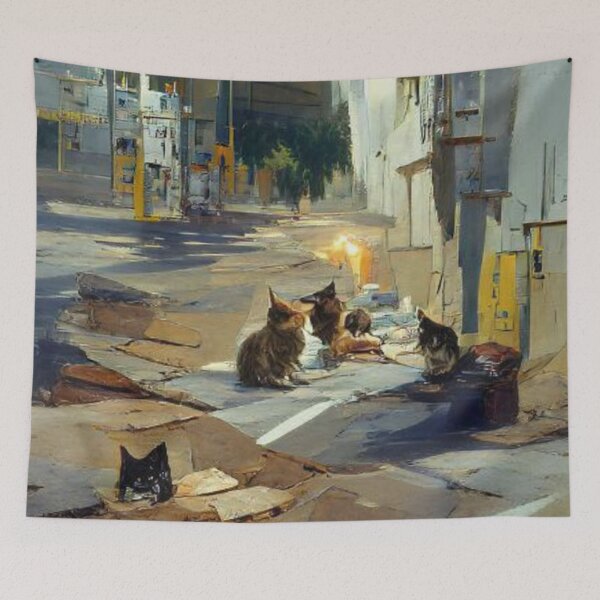 Item preview, street cats	 designed and sold by kharamoot.