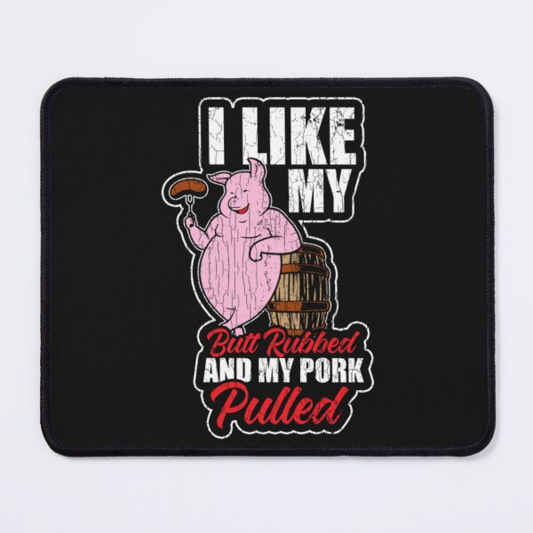 Item preview, Barbecue Like Butt Rubbed Pulled king designed and sold by ClamenTaon.