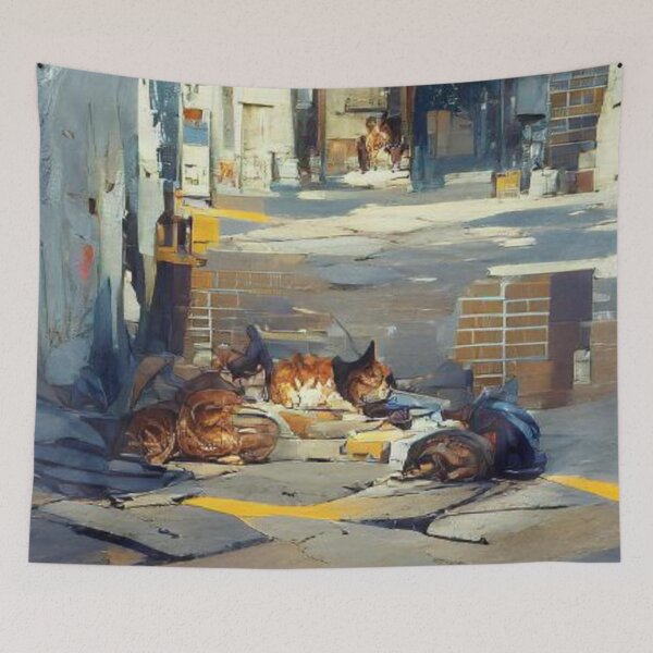 Item preview, street cats	 designed and sold by kharamoot.