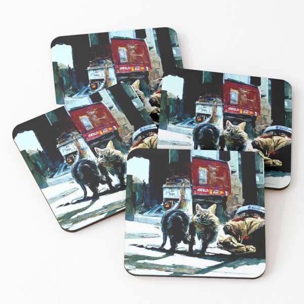 Item preview, street cats	 designed and sold by kharamoot.