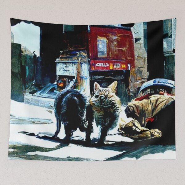 Item preview, street cats	 designed and sold by kharamoot.