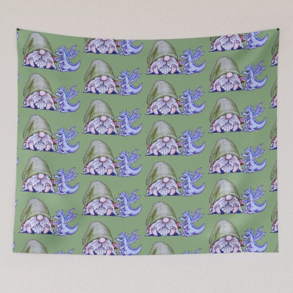 Item preview, Gnome and Baby Dragon designed and sold by SarahCD13.