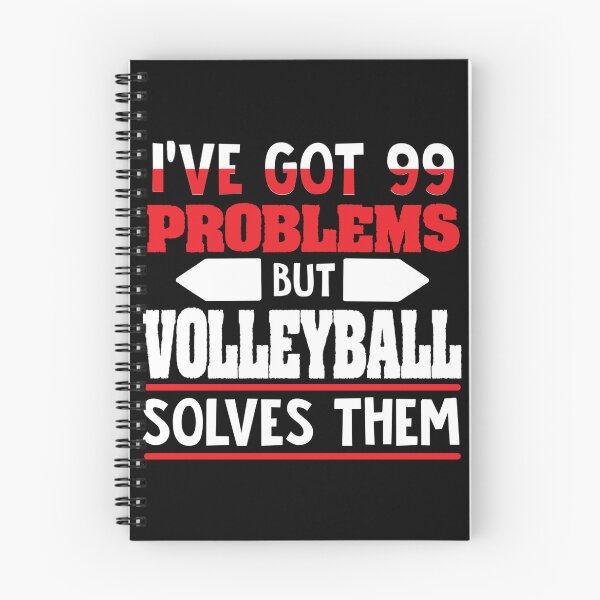 Item preview, I've Got 99 Problems But Volleyball Solves Them Sticker designed and sold by ximenagene.
