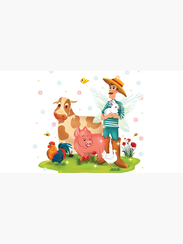 Thumbnail 6 of 6, Bucket Hat, Magical Fairy Farm Life With Jonathan The Fairy Farmer™ designed and sold by TeelieTurner.