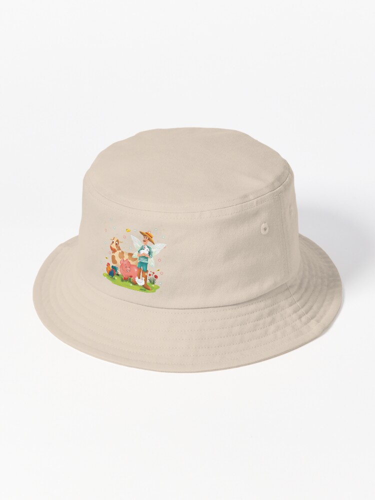 Thumbnail 1 of 6, Bucket Hat, Magical Fairy Farm Life With Jonathan The Fairy Farmer™ designed and sold by TeelieTurner.
