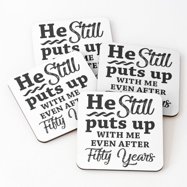 Item preview, Funny 50th Wedding Anniversary designed and sold by thepixelgarden.