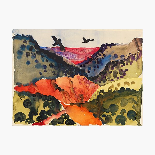 Item preview, Georgia O'Keeffe, Canyon with Crows  designed and sold by TeeARTHY.