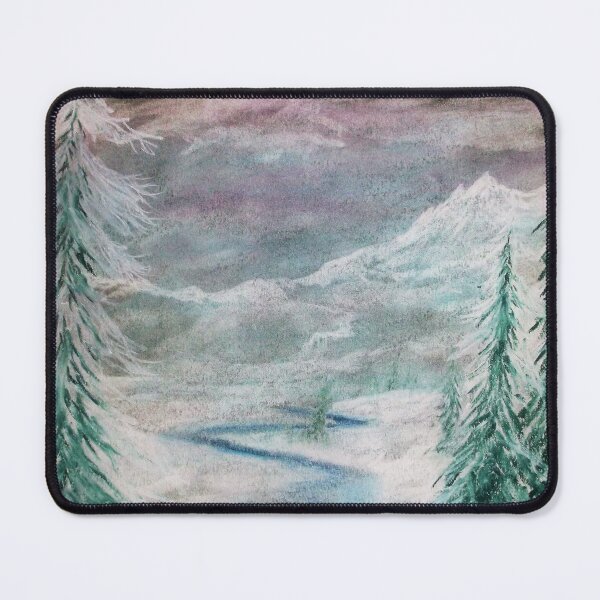 Item preview, Winter Mountain River 2 designed and sold by Scott and Mary Schneider art_photography.
