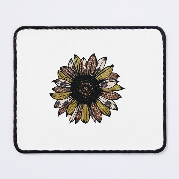 Item preview,  COLORFUL WESTERN SUNFLOWER  WITH LEOPARD PATTER sticker gift for wife gift for gilfriend gift for flower lovers for botanists  designed and sold by GhostAmine.