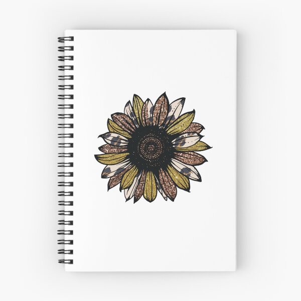 Item preview,  COLORFUL WESTERN SUNFLOWER  WITH LEOPARD PATTER sticker gift for wife gift for gilfriend gift for flower lovers for botanists  designed and sold by GhostAmine.