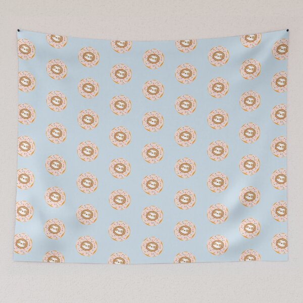Item preview, Cute Glazed Donut Sloth  designed and sold by theslothinme.