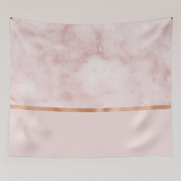 Item preview, Silvec rosa on rose gold blush designed and sold by marbleco.
