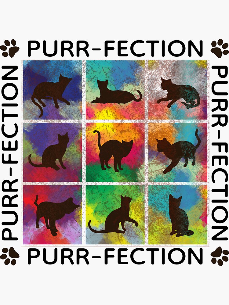 Cute Cat Pfps Sticker - Add some purr-fection to your life