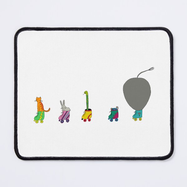 Item preview, Rollerskating Animals  designed and sold by Jayem Art.