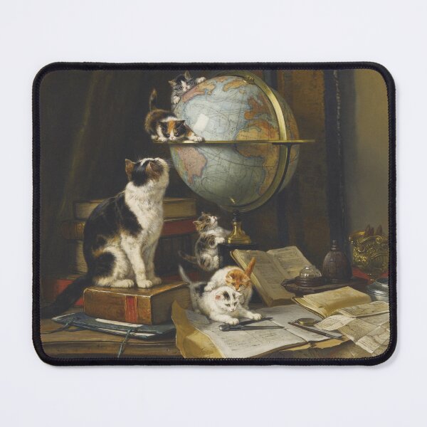 Item preview, The Globetrotters | Henriette Ronner-Knip | Cat Family Art designed and sold by CJET.