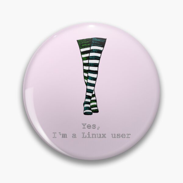 Item preview, Femboy Linux Socks (Programmer Socks) designed and sold by Jusnim.