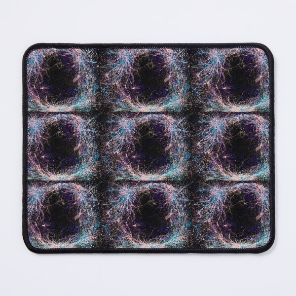 Item preview, The Band Of The Zodiac #1144 Multi-colors Cool Jewel Tones OOAK Mixed Media Abstract Art Inspired By Nikola Tesla Free Energy Wormhole Multi-dimensional Time Travel Portal Neurons Brain Nerve Cells designed and sold by Rainbow Artist Orlando L.