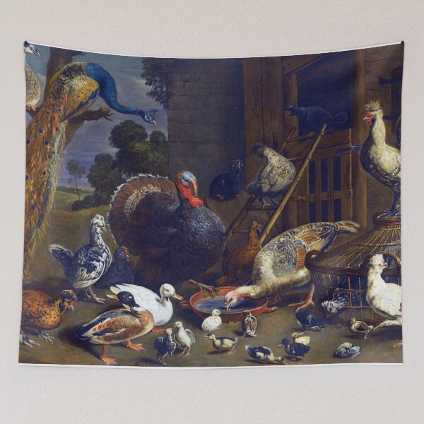 Item preview, A Variety of Birds - 1600s - Adriaen van Utrecht designed and sold by CaritasDomesticus.