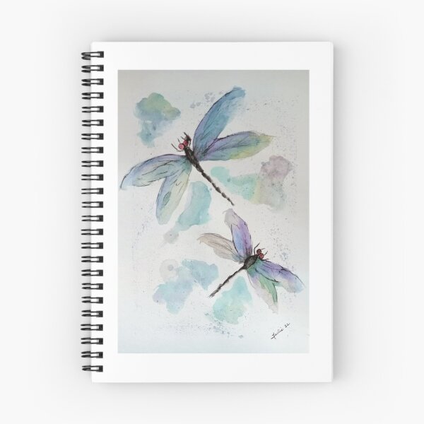 Item preview, Watercolour Dragonflies designed and sold by Heart~Full Art by Julie J.