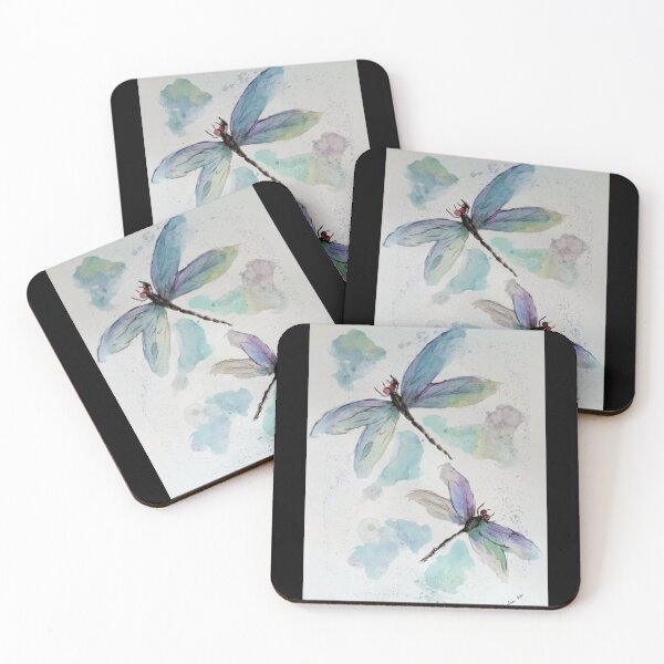 Item preview, Watercolour Dragonflies designed and sold by Heart~Full Art by Julie J.