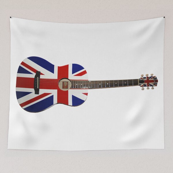 Artikelvorschau, Union Jack Gitarre entworfen und verkauft von NorthernSoulz.