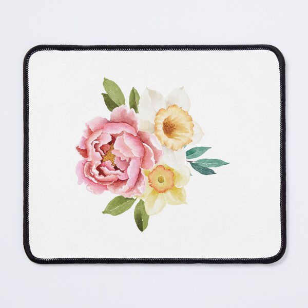 Item preview,  colorful and classy mix yellow and rose Flower sticker gift for wife gift for gilfriend gift for flower lovers for botanists  designed and sold by GhostAmine.