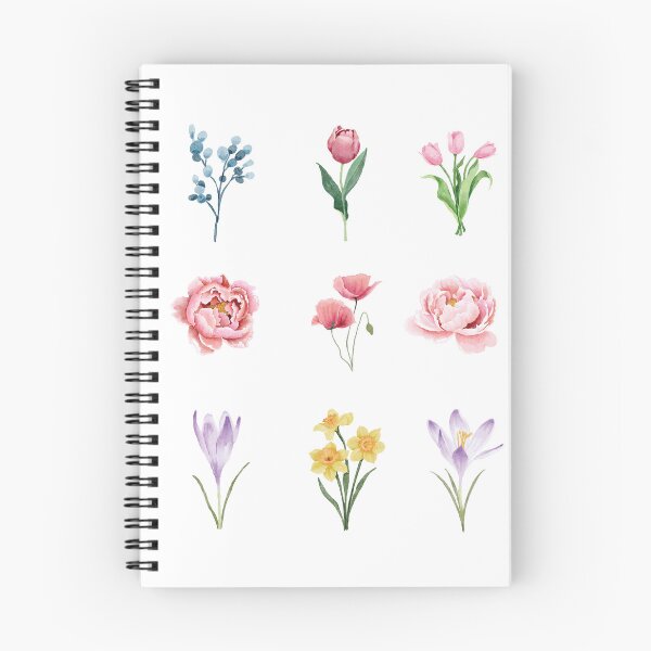 Item preview, COLORFUL Flower sticker pack with boquets  gift for wife gift for gilfriend gift for flower lovers for mom designed and sold by GhostAmine.
