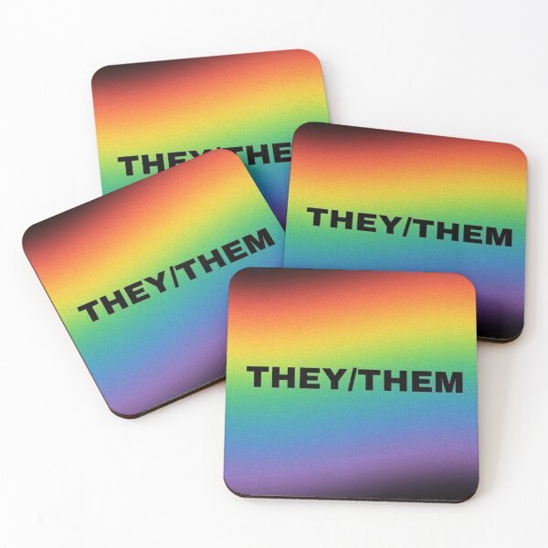 Item preview, They/Them designed and sold by Dark Moon Art Studio.
