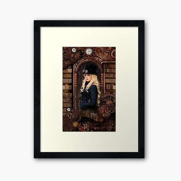 Aperçu de l'œuvre Steampunk | Fille Steampunk | Équipement Steampunk | Horloges Steampunk créée et vendue par Gascondi.