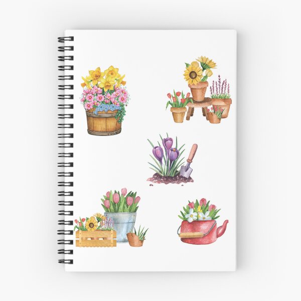 Item preview, COLORFUL Flower Bouquets sticker pack   gift for wife gift for gilfriend gift for flower lovers gift for gardening lovers gift for gardeners designed and sold by GhostAmine.
