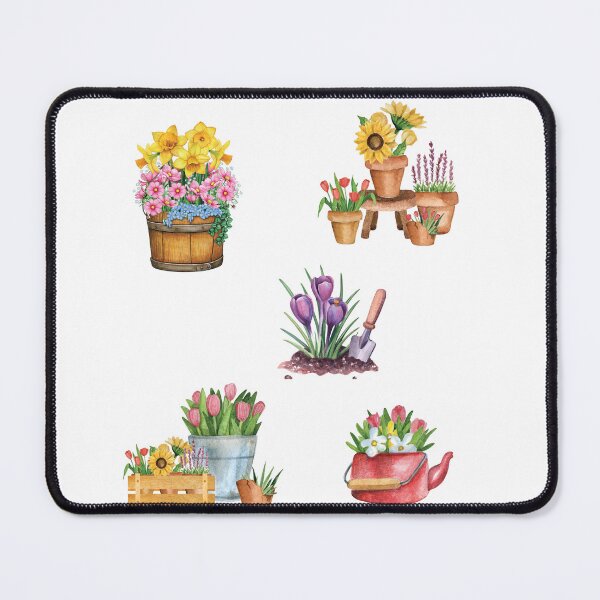 Item preview, COLORFUL Flower Bouquets sticker pack   gift for wife gift for gilfriend gift for flower lovers gift for gardening lovers gift for gardeners designed and sold by GhostAmine.