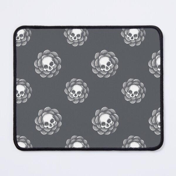 Item preview, Deadly By Nature Flower Skulls designed and sold by Midnight Coffee.