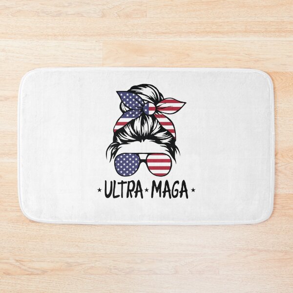 Item preview, Ultra Maga And Proud Of It Pro Trump Ante Joe Biden Messy Bun Ultra Maga designed and sold by ollalla.