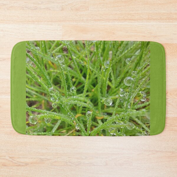 Item preview, Grass with water drops designed and sold by SilviPavlova.
