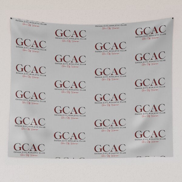 Item preview, GCAC Members Shirt - Red/Black with Grey Background designed and sold by PawsitiveMum.