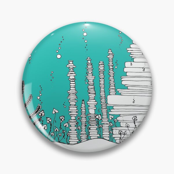 Item preview, Underwater doodle designed and sold by PeachBabeSuds.