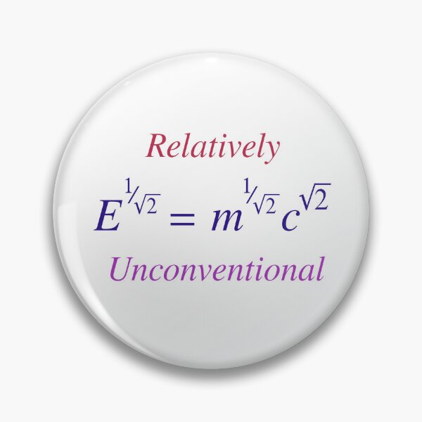 Item preview, Einstein's Famous Equation, Unconventionally Written designed and sold by DrunkenUFOPilot.
