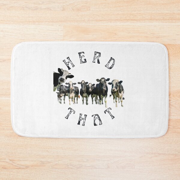 Item preview, 'Herd That' Funny Cows - Cow Lovers Gifts designed and sold by Pawfect-Purr.