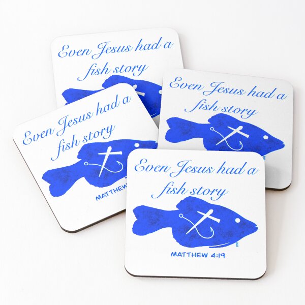 Item preview, Even Jesus had a fish story designed and sold by Chillateez.