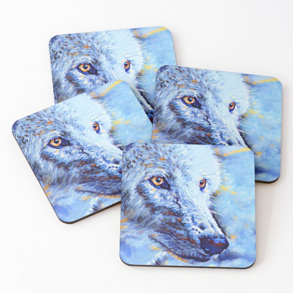 Item preview, Frosty Wolf designed and sold by wildlifezen.