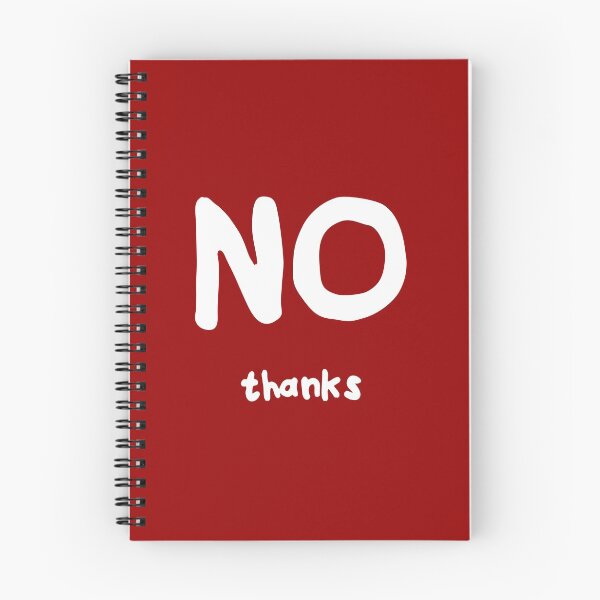 Item preview, No, thanks. designed and sold by Smallbrainfield.