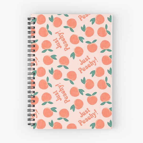 Item preview, ¡Solo Peachy! - Melocotones sobre rosa designed and sold by littlearrow.