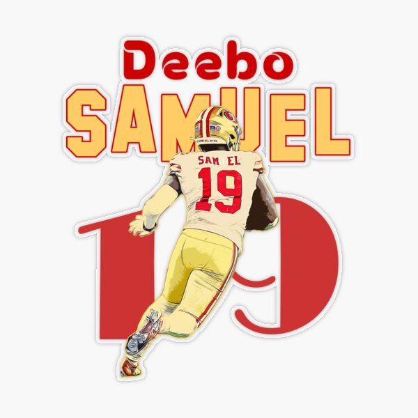 Deebo Samuel 19 Sticker for Sale by dontlaughswim