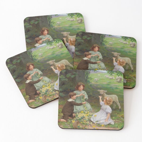 Item preview, The Joy of Spring | Arthur John Elsley | 1911 Victorian Nursery Art designed and sold by CJET.
