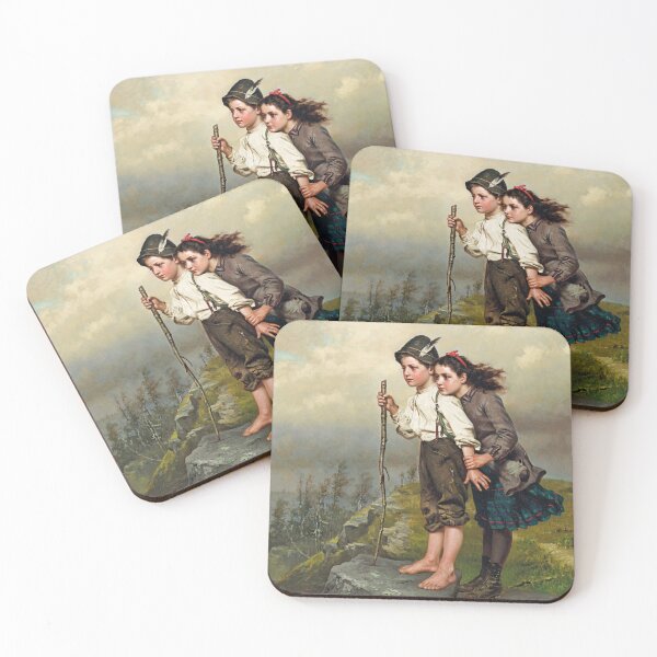 Item preview, Looking Out to Sea | John George Brown | 1880 Children Adventure Art designed and sold by CJET.